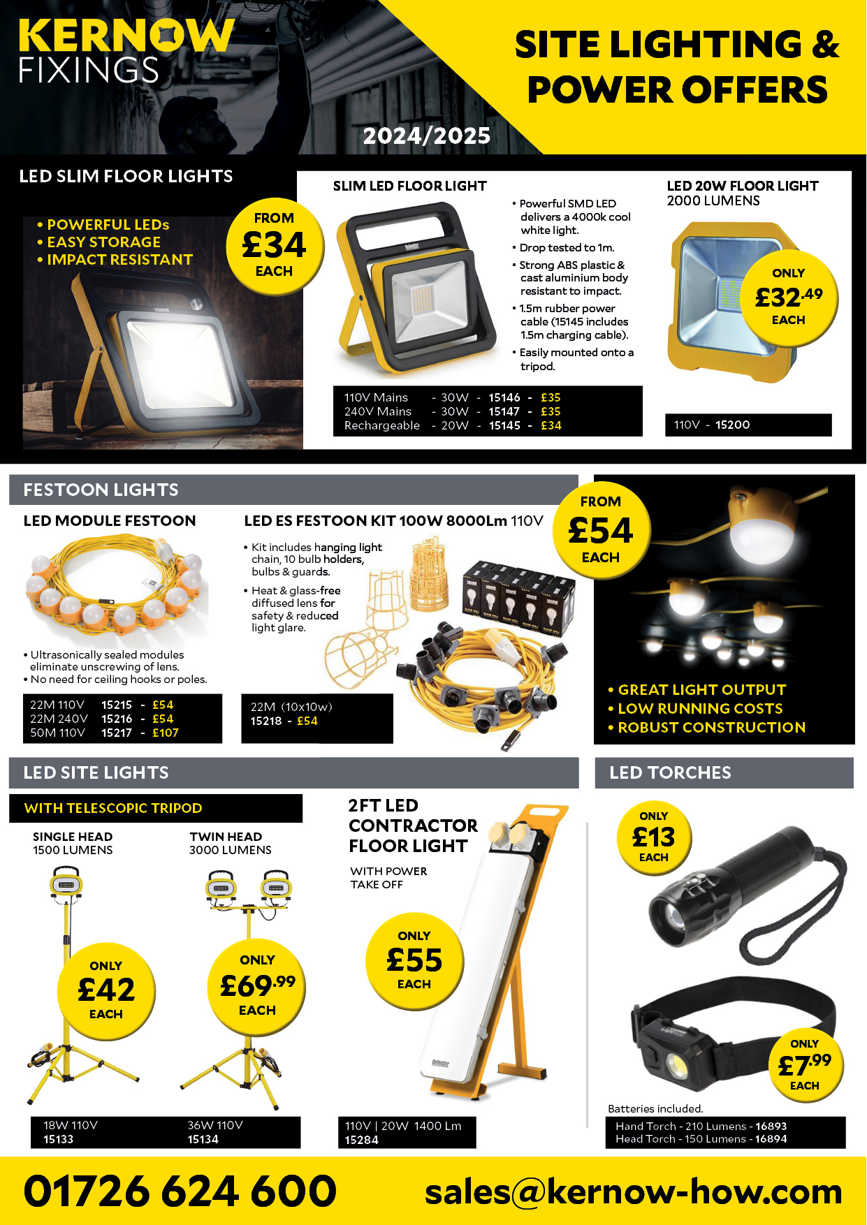 Site Power & Lighting Essentials