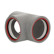 160mm Self-Seal Round 3way Tee Thermal Duct Equal Tee Piece 160mm Self-Seal Round 3way Tee Thermal Duct Equal Tee Piece