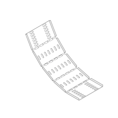 Heavy Duty Cable Tray Adjustable Risers - HDG